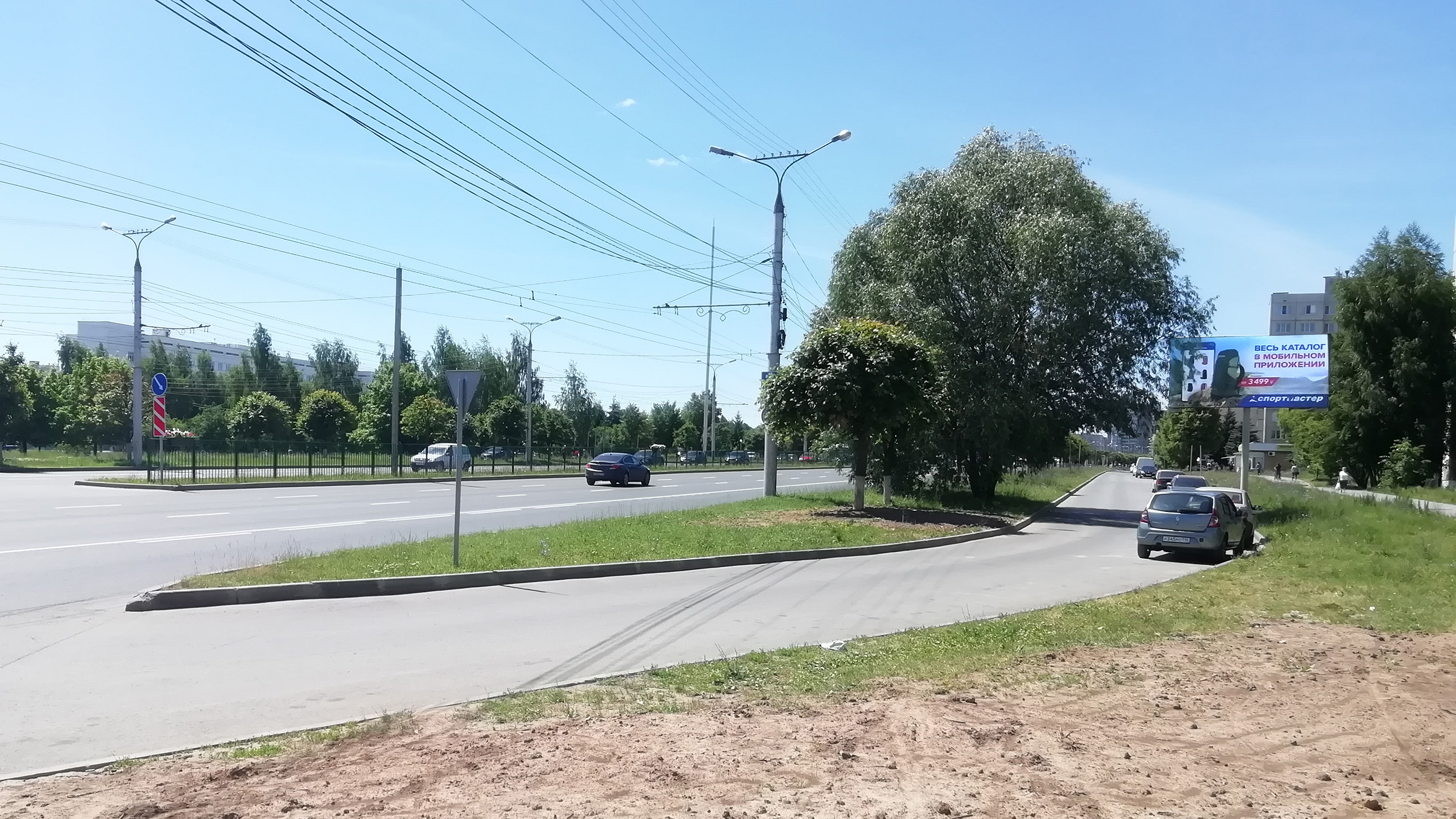 Фотография рекламного носителя, тип: Билборд 3x6, адрес: Тракторостроителей пр-т., д.33, Чебоксары, Республика Чувашия, Россия. Сторона A №825180