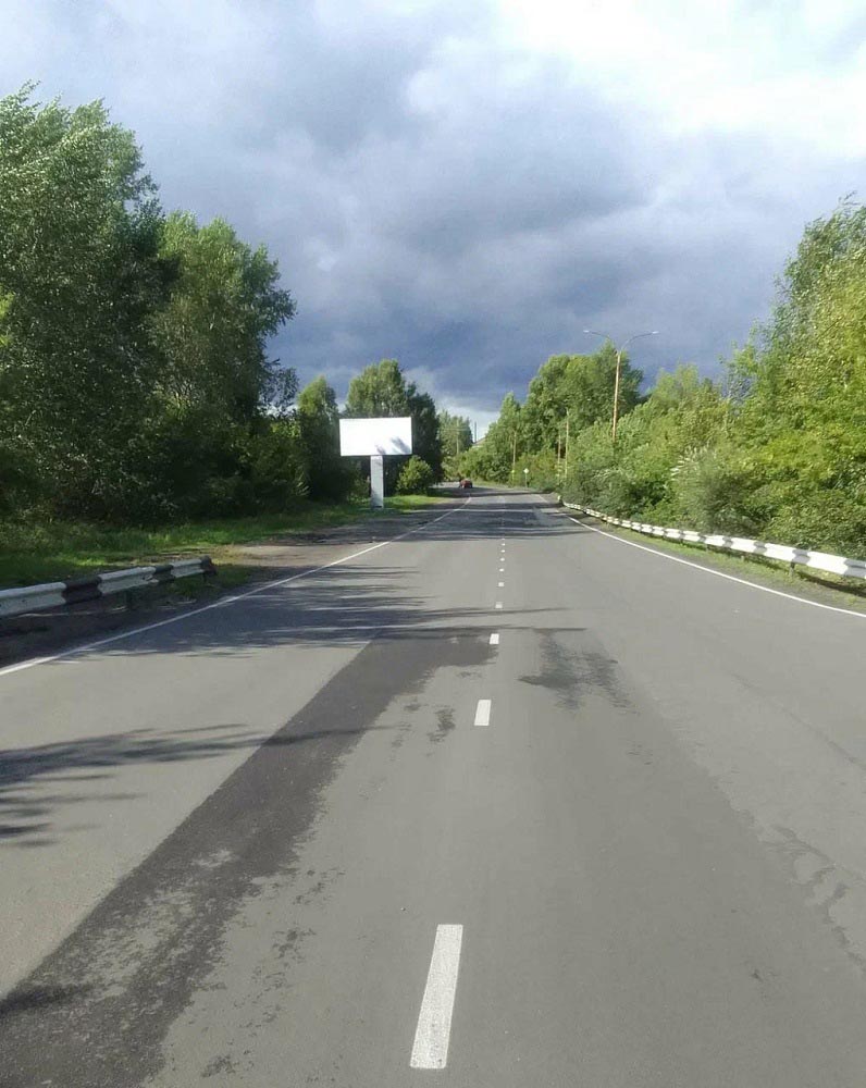 Фотография рекламного носителя, тип: Билборд 3x6, адрес: М.Горького ул., напротив д.62а., Анжеро-Судженск, Кемеровская область, Россия. Сторона Б №1051909