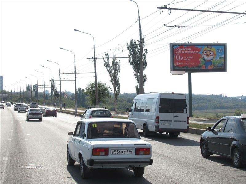 Фотография рекламного носителя, тип: Билборд 3x6, адрес: Н.Отрады ул., 200м от ул. Ак.Павлова,, Волгоград, Волгоградская область, Россия. Сторона А №596142