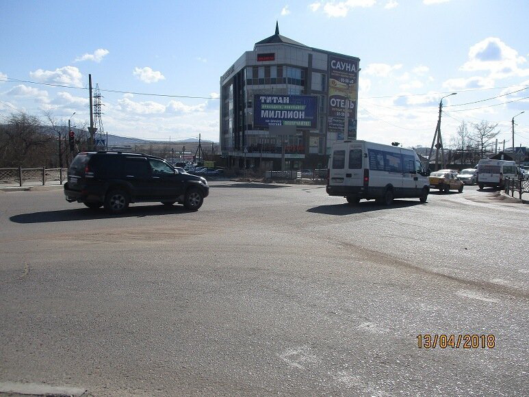 Фотография рекламного носителя, тип: Билборд 3x6, адрес: Петрова ул. Х Баргузинский тракт, Улан-Удэ, Республика Бурятия, Россия. Сторона В1-В3 №697286