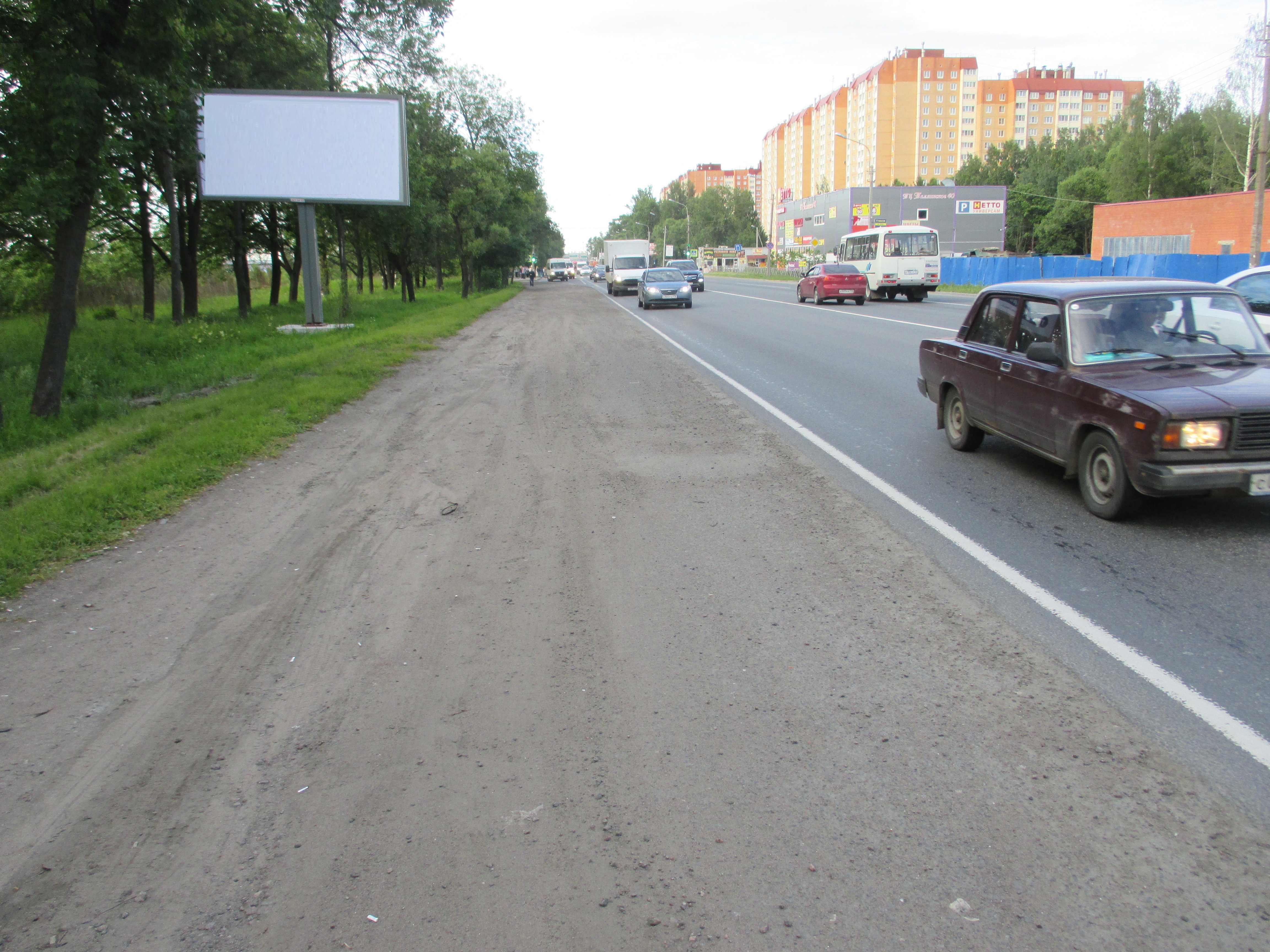 Фотография рекламного носителя, тип: Билборд 3x6, адрес: Красносельское ш., д.40, Красное Село, Ленинградская область, Россия. Сторона Б №522416