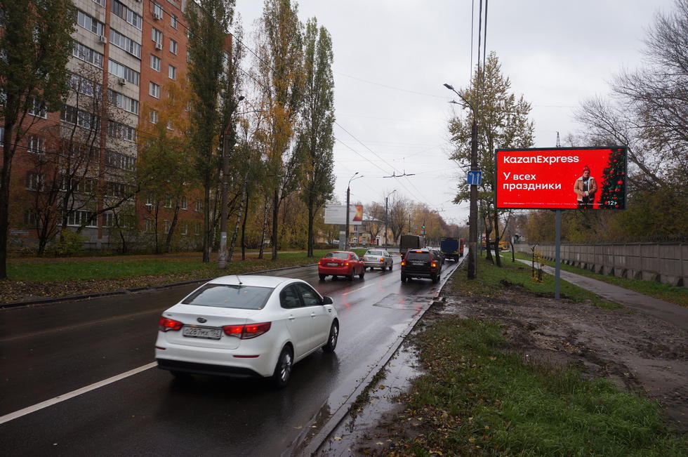 Фотография рекламного носителя, тип: Билборд 3x6, адрес: Красных Зорь ул., д.18, поз.1, Нижний Новгород, Нижегородская область, Россия. Сторона A1-А10 №993220