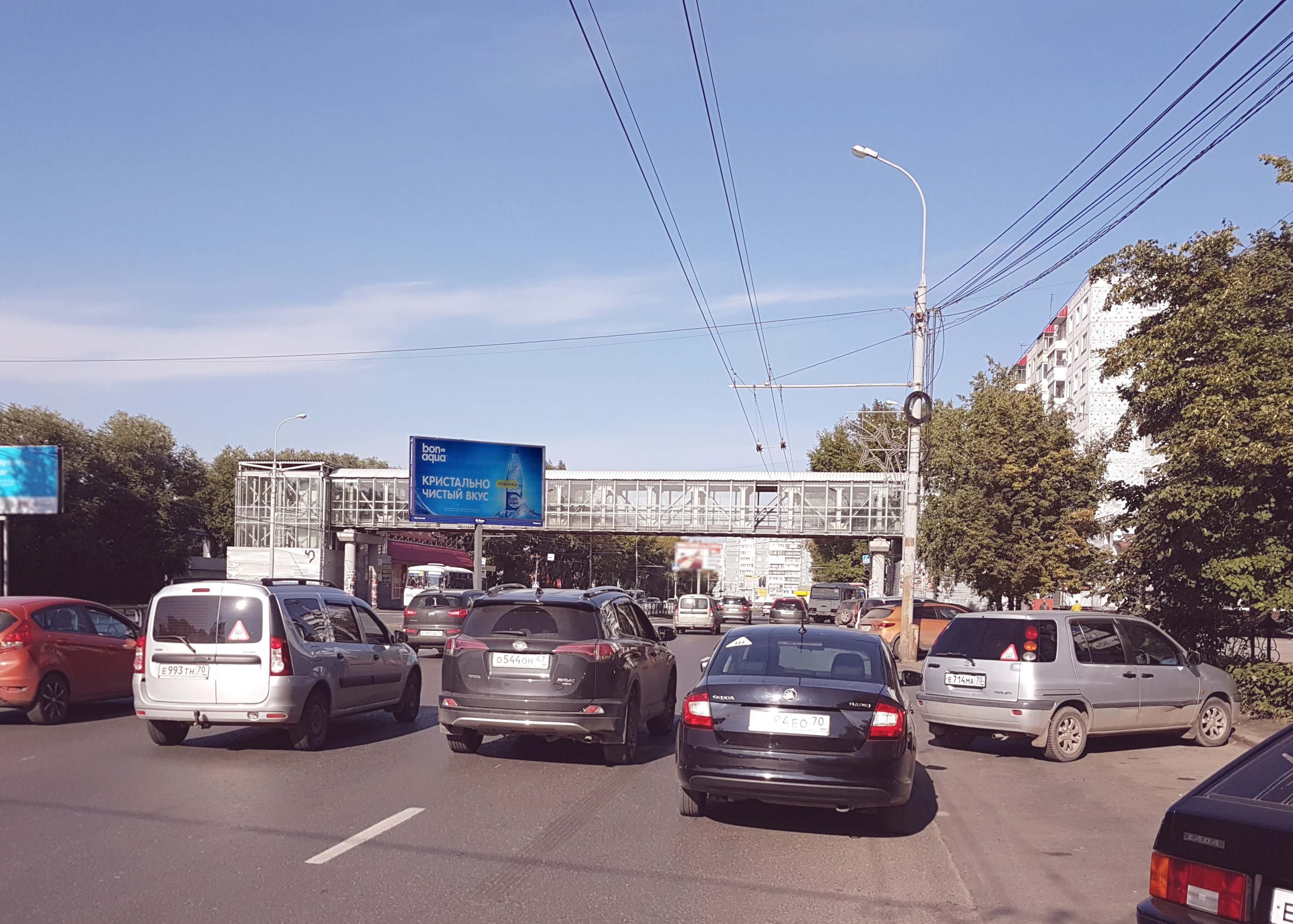Фотография рекламного носителя, тип: Билборд 3x6, адрес: Мира пр-т., д.17, Томск, Томская область, Россия. Сторона А2 №1077712
