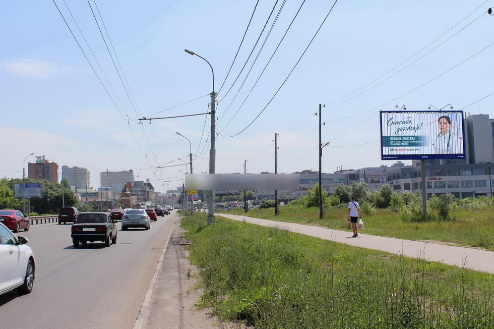 Фотография рекламного носителя, тип: Билборд 3x6, адрес: Московское ш., д.21, Рязань, Рязанская область, Россия. Сторона А1 №327019
