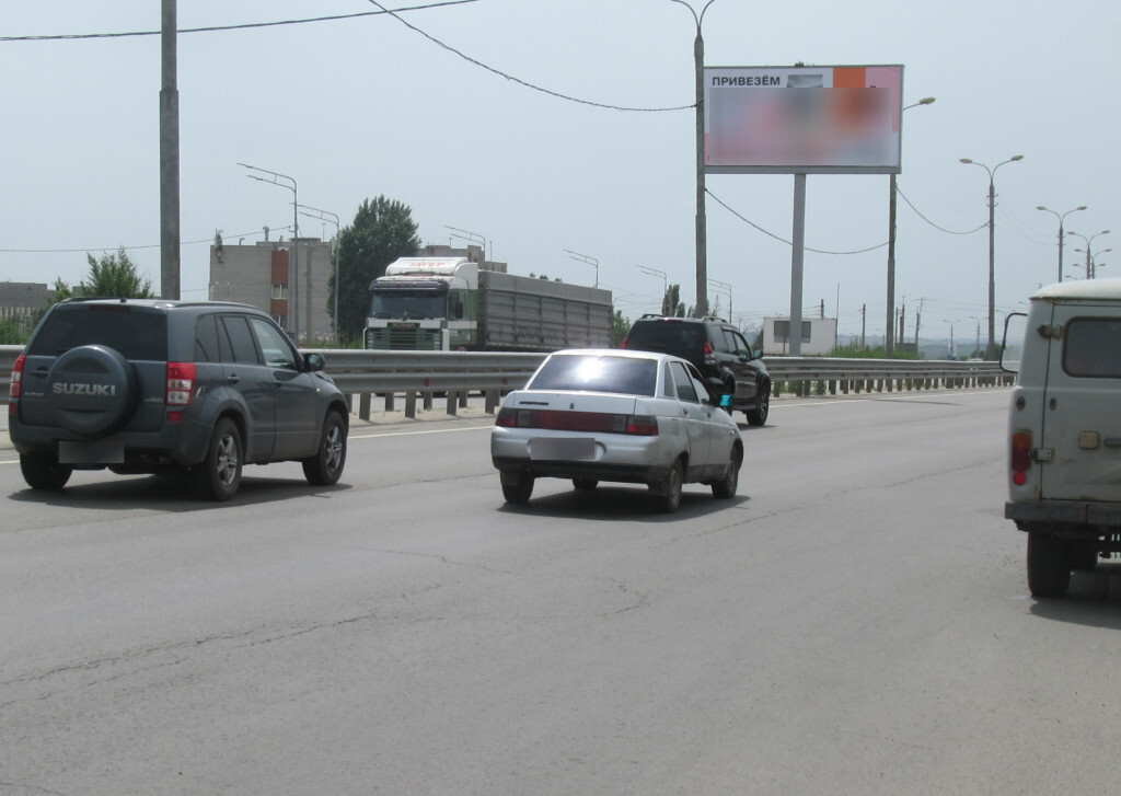 Фотография рекламного носителя, тип: Билборд 3x6, адрес: 3-я Продольная магистраль, 100м до поворота на Лесогорскую ул., Волгоград, Волгоградская область, Россия. Сторона A2 №1000509