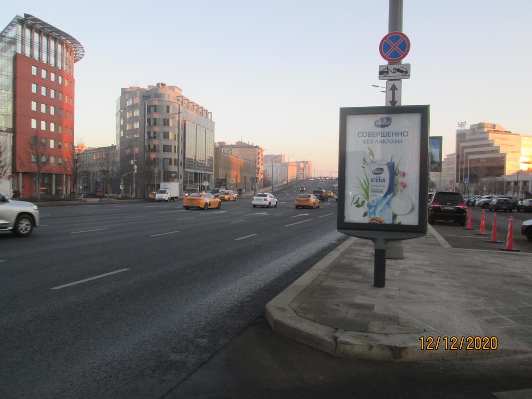 Фотография рекламного носителя, тип: Ситиформат 1.8x1.2, адрес: Краснохолмская Ниж. ул., д.5, Москва, Россия. Сторона А1-А5 №849428