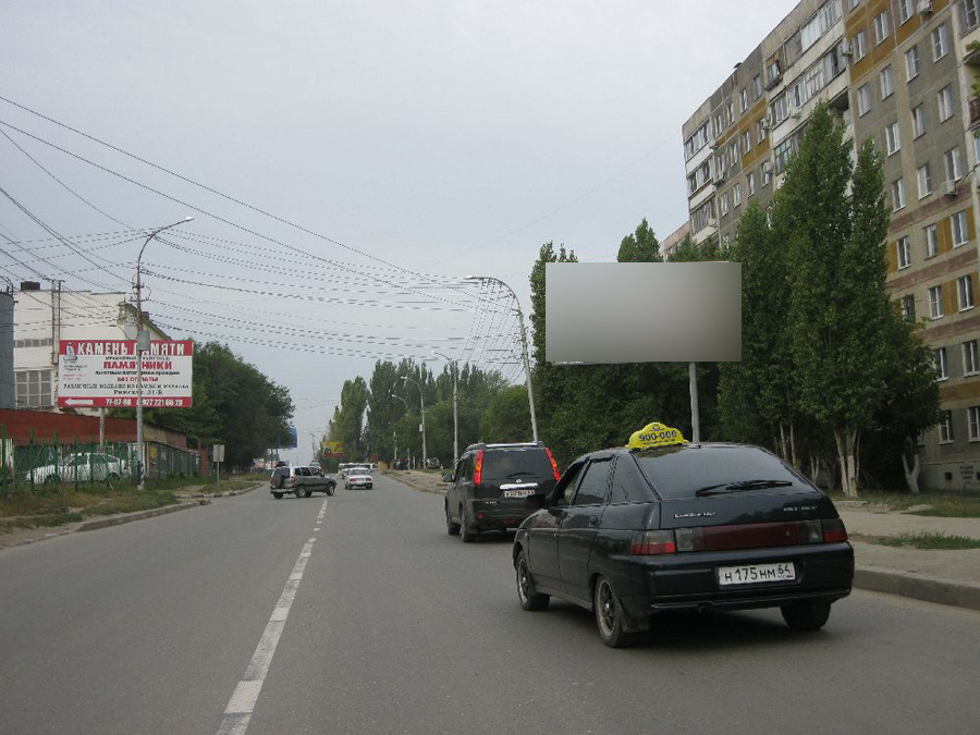 Фотография рекламного носителя, тип: Билборд 3x6, адрес: Академика Антонова ул., д.15, Саратов, Саратовская область, Россия. Сторона A №418484