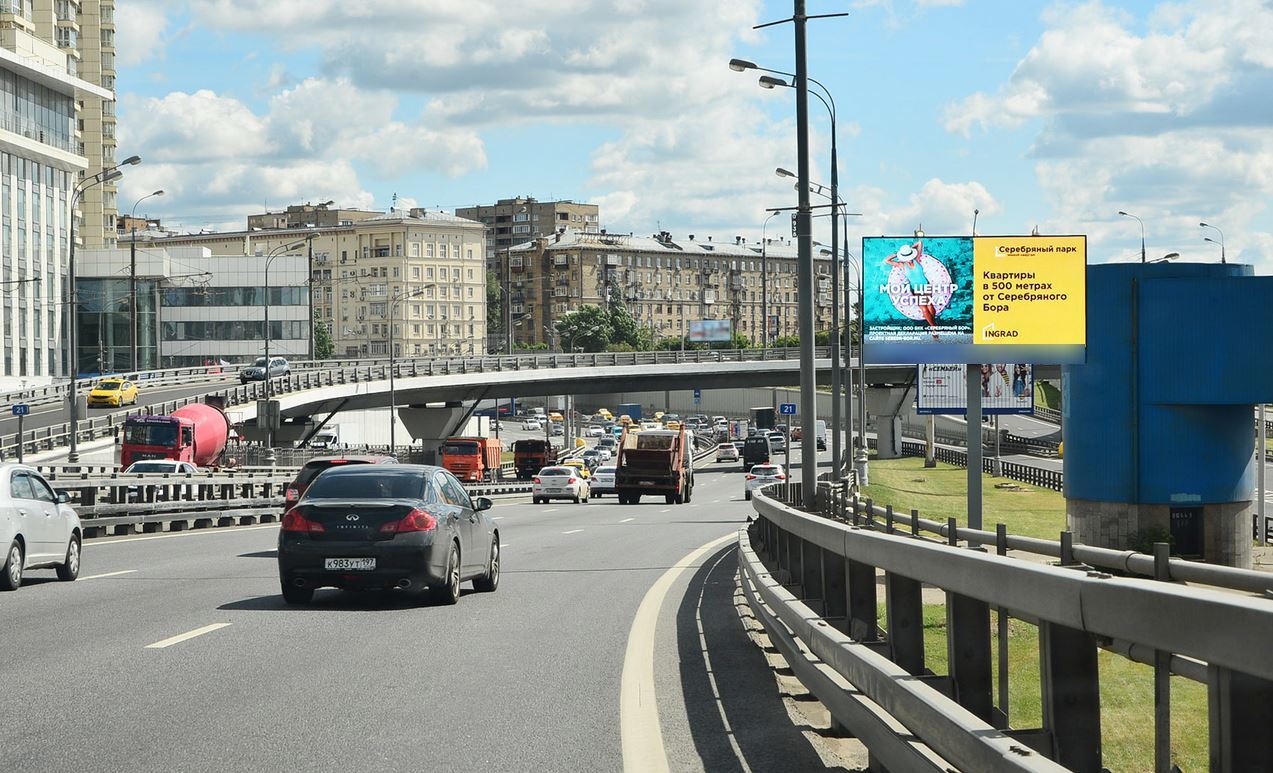 Фотография рекламного носителя, тип: Билборд 3x6, адрес: Северо-Запад ТТК, Москва, Россия. Сторона Аh1-Аh4 №882681