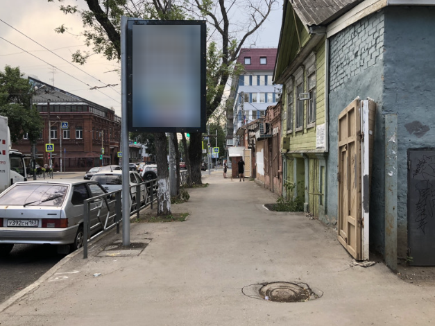 Фотография рекламного носителя, тип: Панель-кронштейн, адрес: Самарская ул. Х Льва Толстого ул., поз.1, Самара, Самарская область, Россия. Сторона А №1080674