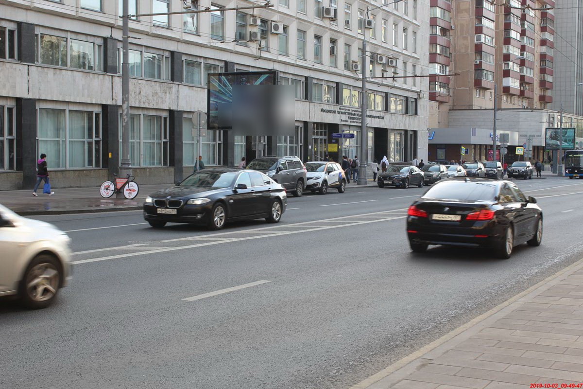 Фотография рекламного носителя, тип: Ситиборд 2.7x3.7, адрес: Долгоруковская ул, д.4, Москва, Россия. Сторона В1-В6 №794303