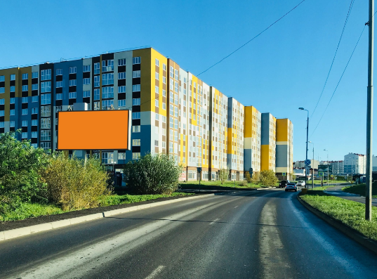 Фотография рекламного носителя, тип: Билборд 3x6, адрес: Елизаветинская ул., д.6, Калининград, Калининградская область, Россия. Сторона Б №974000