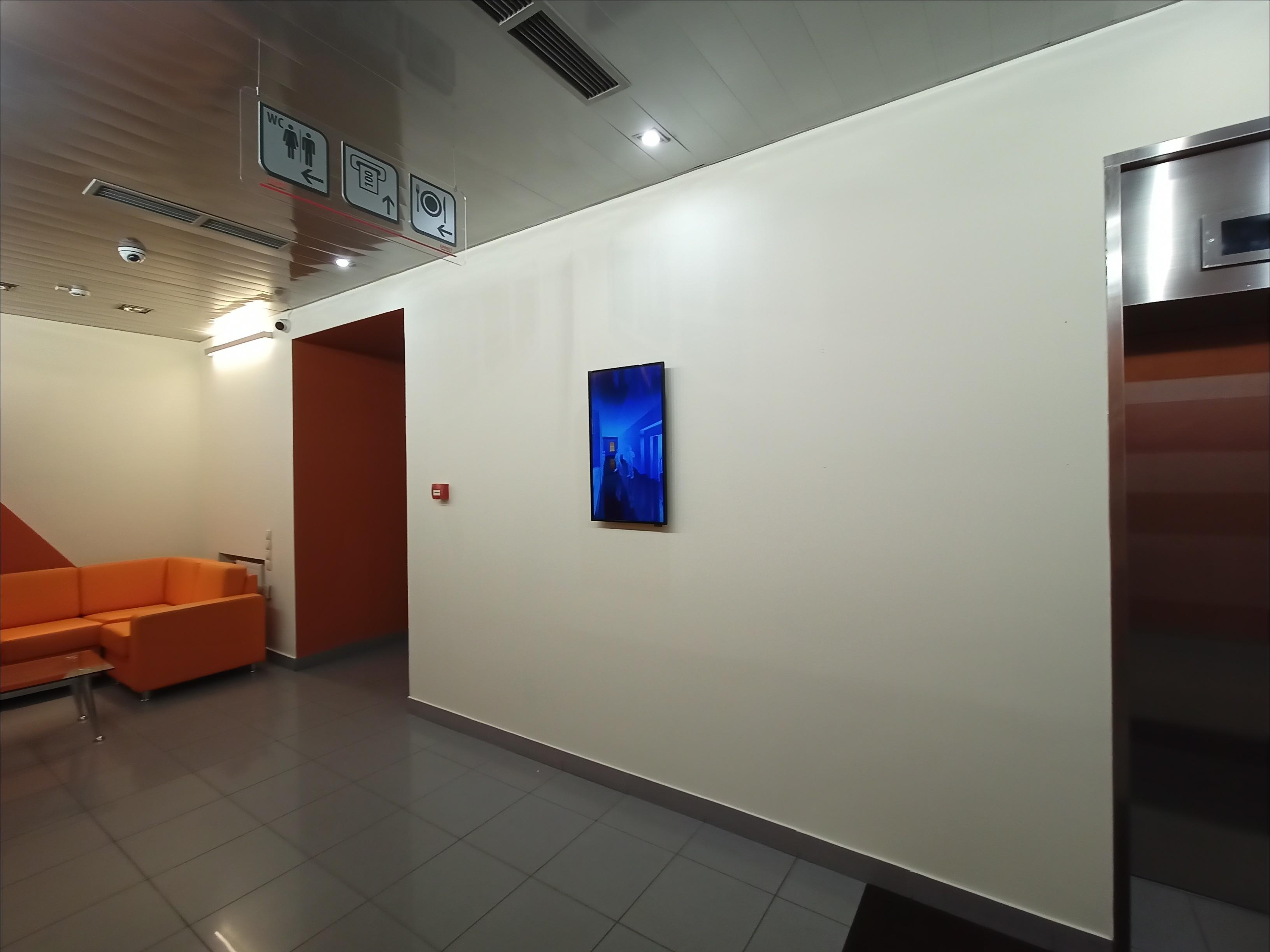 Фотография рекламного носителя, тип: Видеоэкран, адрес: Бизнес-центр «Гамма», Гамсоновский пер., д.5, стр.2, Москва, Россия. Сторона/вариант A1-A10 №1079197