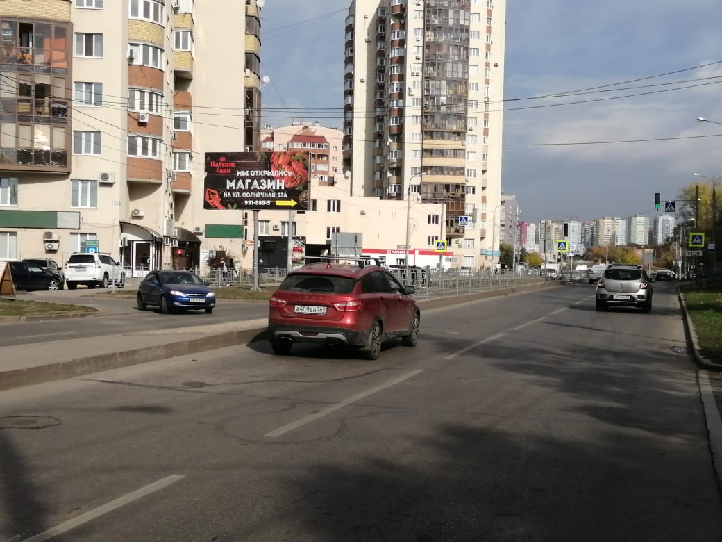 Фотография рекламного носителя, тип: Билборд 3x6, адрес: Солнечная ул. Х 6-я просека ул., д.165, Самара, Самарская область, Россия. Сторона Б №790876