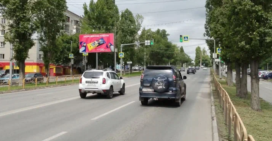 Фотография рекламного носителя, тип: Билборд 3x6, адрес: Строителей пр-т. Х Песочная ул., Саратов, Саратовская область, Россия. Сторона Б №834652