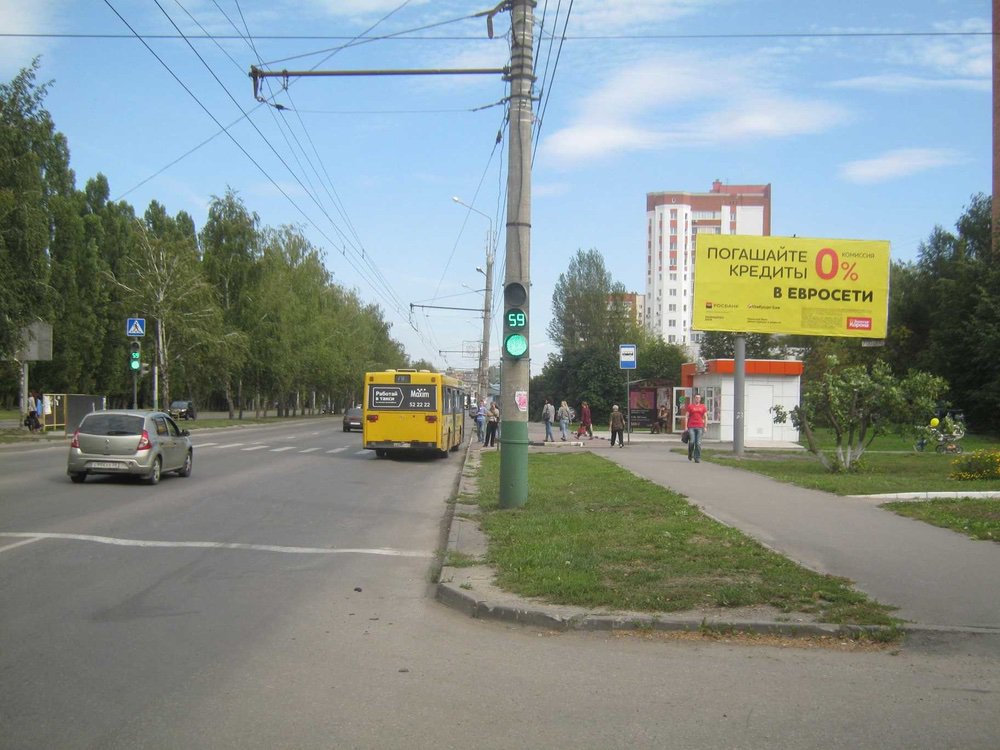 Фотография рекламного носителя, тип: Билборд 3x6, адрес: Строителей пр-т., д.80Б, Пенза, Пензенская область, Россия. Сторона А №766253