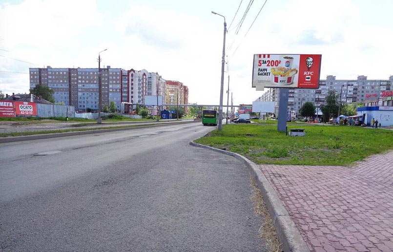 Фотография рекламного носителя, тип: Билборд 3x6, адрес: Галушина ул., д.17, Архангельск, Архангельская область, Россия. Сторона А №819695