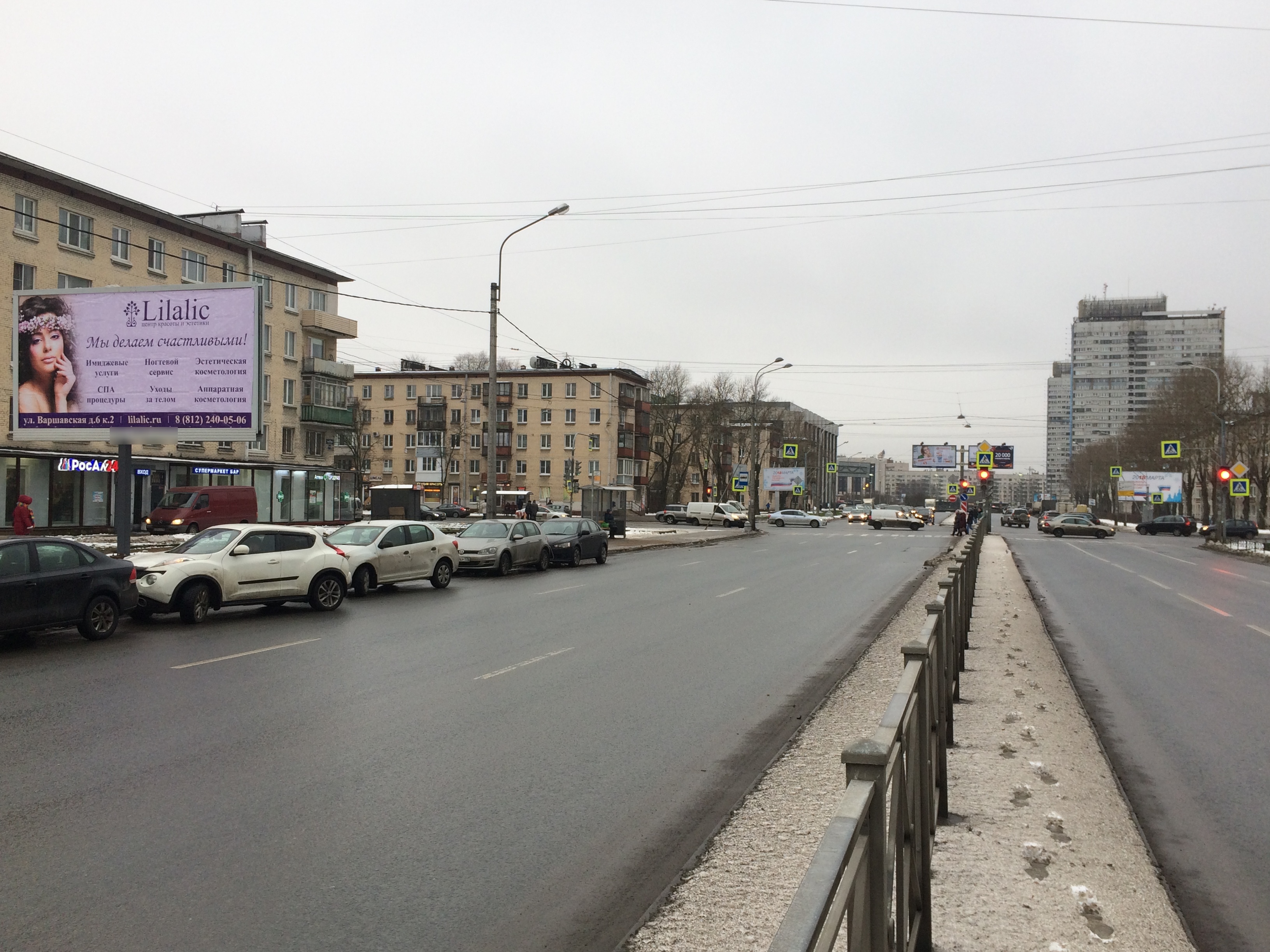 Фотография рекламного носителя, тип: Билборд 3x6, адрес: Орджоникидзе ул., д.15, Санкт-Петербург, Россия. Сторона Б №522463