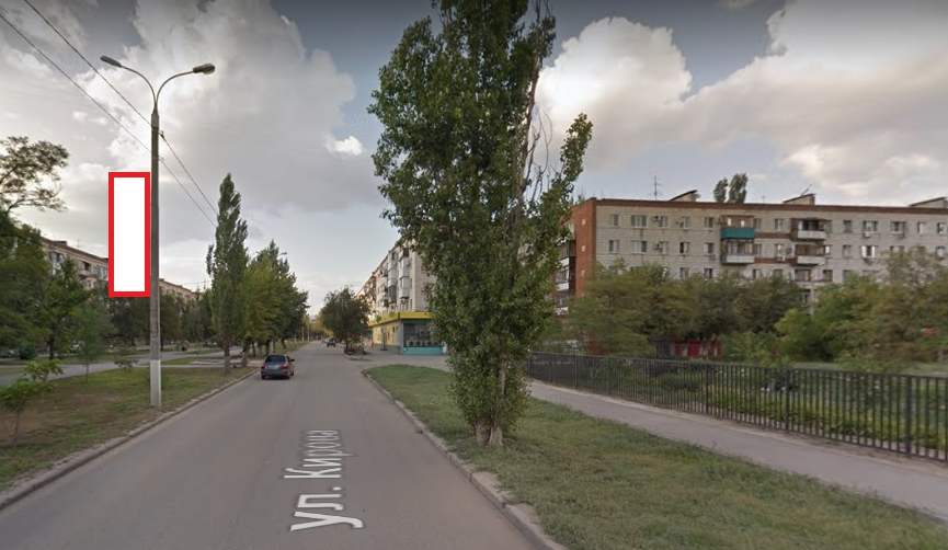 Фотография рекламного носителя, тип: Панель-кронштейн, адрес: Кирова ул., поз.2, Волгоград, Волгоградская область, Россия. Сторона А №1097322