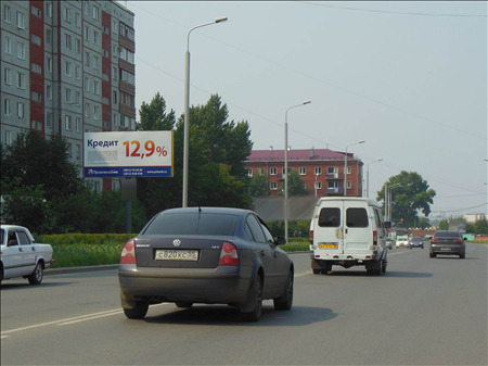 Фотография рекламного носителя, тип: Билборд 3x6, адрес: Омская ул. Х Куйбышева ул., д.27/4, Омск, Омская область, Россия. Сторона В №606243