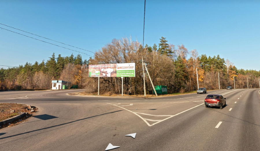 Фотография рекламного носителя, тип: Суперсайт 3x12, адрес: Героев Сибиряков ул. X 9 Января ул., Воронеж, Воронежская область, Россия. Сторона A №1078177