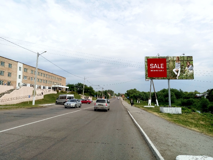 Фотография рекламного носителя, тип: Билборд 3x6, адрес: Михайлов г., Победы ул., набережная, Рязань, Рязанская область, Россия. Сторона А №804205