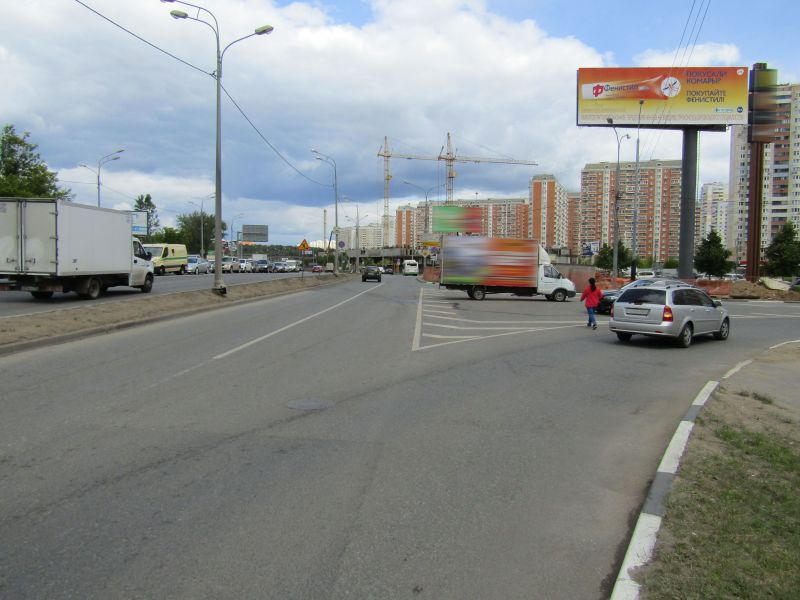 Фотография рекламного носителя, тип: Суперсайт 5x15, адрес: Волоколамское ш., 20 090м, Красногорск, Московская область, Россия. Сторона A №596460