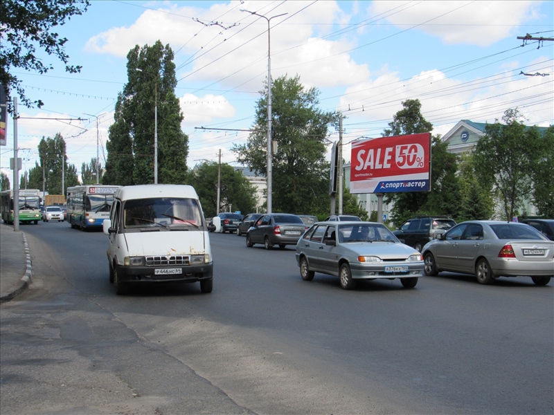 Фотография рекламного носителя, тип: Билборд 3x6, адрес: 50-летия Октября пр-т., д.108, Саратов, Саратовская область, Россия. Сторона А №819180