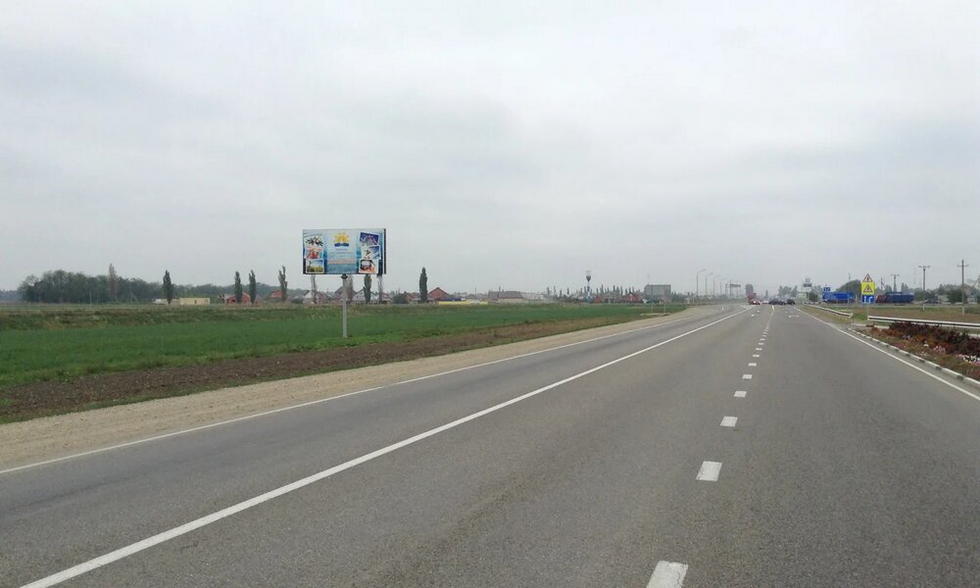 Фотография рекламного носителя, тип: Билборд 3x6, адрес: Славянск-Крымск а/д, 0 300м, Славянск-на-Кубани, Краснодарский край, Россия. Сторона Б №854328