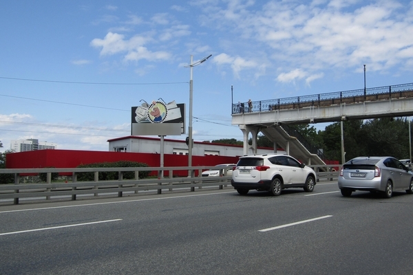 Фотография рекламного носителя, тип: Билборд 3x6, адрес: 100-летия Владивостока пр-т., д.159а, Владивосток, Приморский край, Россия. Сторона Б №1034777