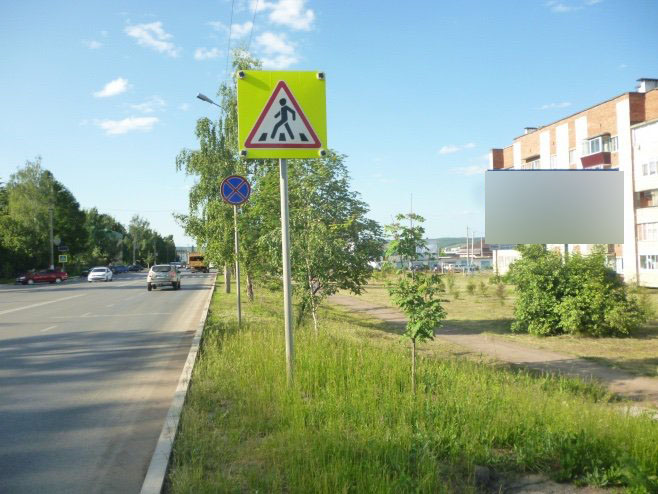 Фотография рекламного носителя, тип: Билборд 3x6, адрес: Альметьевск г., Р. Фахретдина ул., д.47, Альметьевск, Республика Татарстан, Россия. Сторона A №685676