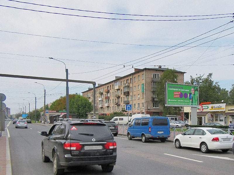 Фотография рекламного носителя, тип: Билборд 3x6, адрес: Металлистов пр-т., д.57 Х Пискаревский пр-т., Санкт-Петербург, Россия. Сторона A №511465