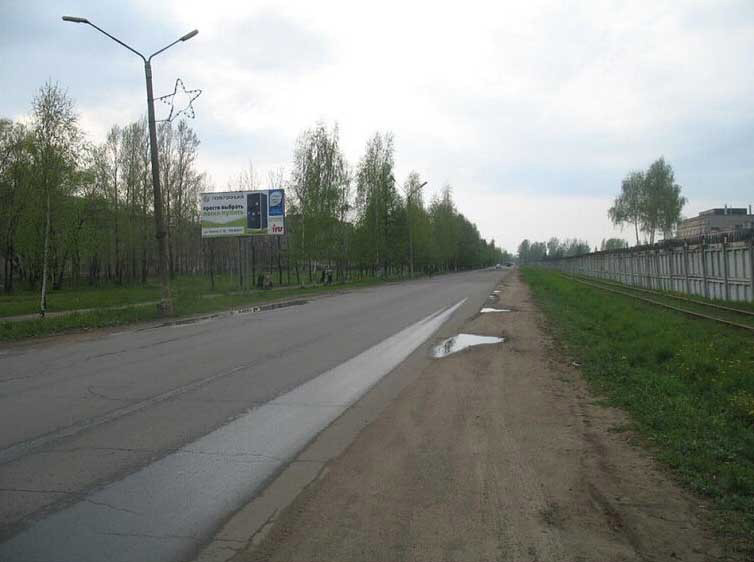 Фотография рекламного носителя, тип: Билборд 3x6, адрес: Шекснинское ш., 125м от Звездной ул., Рыбинск, Ярославская область, Россия. Сторона Б №957155