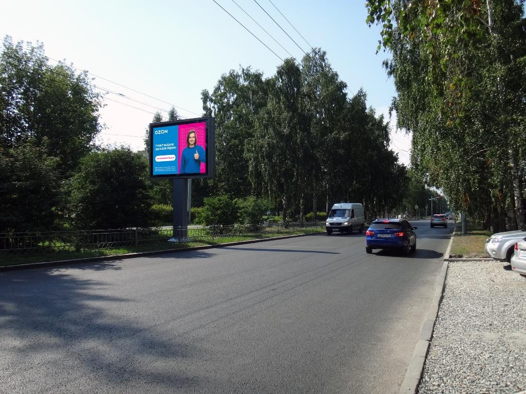 Фотография рекламного носителя, тип: Ситиборд 2.7x3.7, адрес: Академика Бардина ул., д.48, Екатеринбург, Свердловская область, Россия. Сторона Б №826478