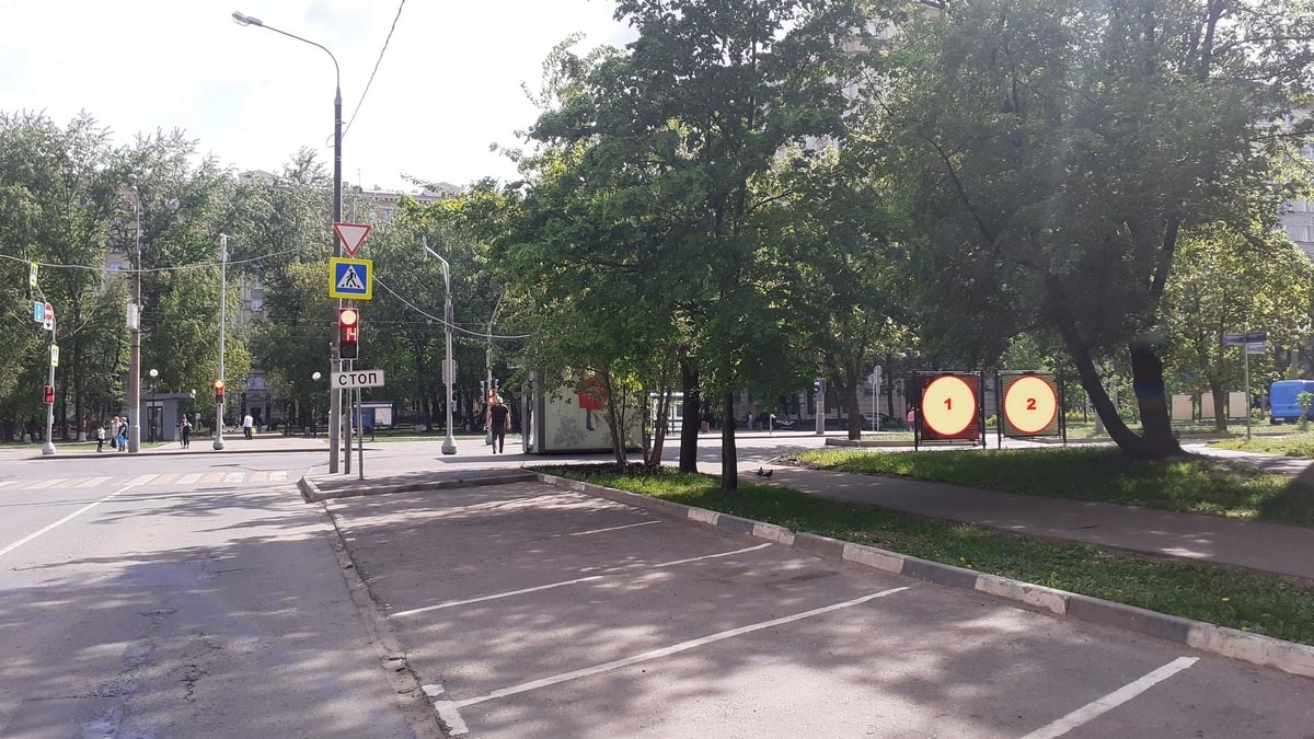 Фотография рекламного носителя, тип: Афиша 1.75x1.8, адрес: Щербаковская ул., д.53, стенд 2, Москва, Россия. Сторона А2 №887598