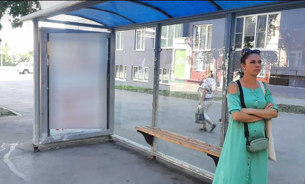 Фотография рекламного носителя, тип: Остановка 1.8x1.2, адрес: Шелковичная ул., д.116, Саратов, Саратовская область, Россия. Сторона А №747297