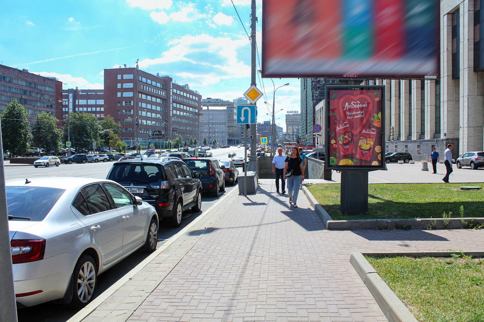 Фотография рекламного носителя, тип: Ситиформат 1.8x1.2, адрес: Академика Сахарова пр-т., д.9, корп.3, Москва, Россия. Сторона А №557151