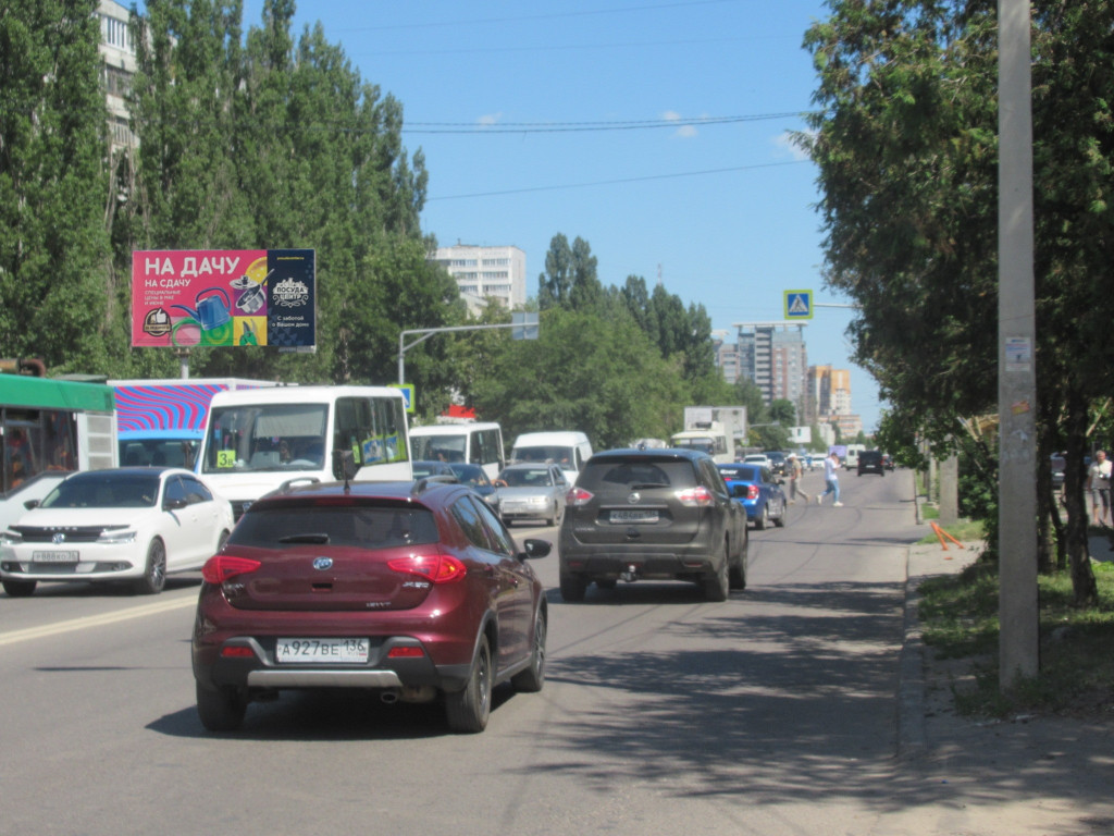 Фотография рекламного носителя, тип: Билборд 3x6, адрес: Генерала Лизюкова ул., д.38B, Воронеж, Воронежская область, Россия. Сторона Б №409210