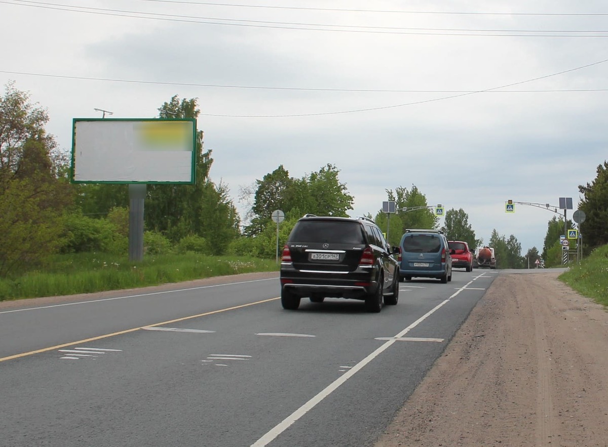 Фотография рекламного носителя, тип: Билборд 3x6, адрес: Кальтино д., Колтушское ш., 33 970м, Санкт-Петербург, Россия. Сторона Б №702914