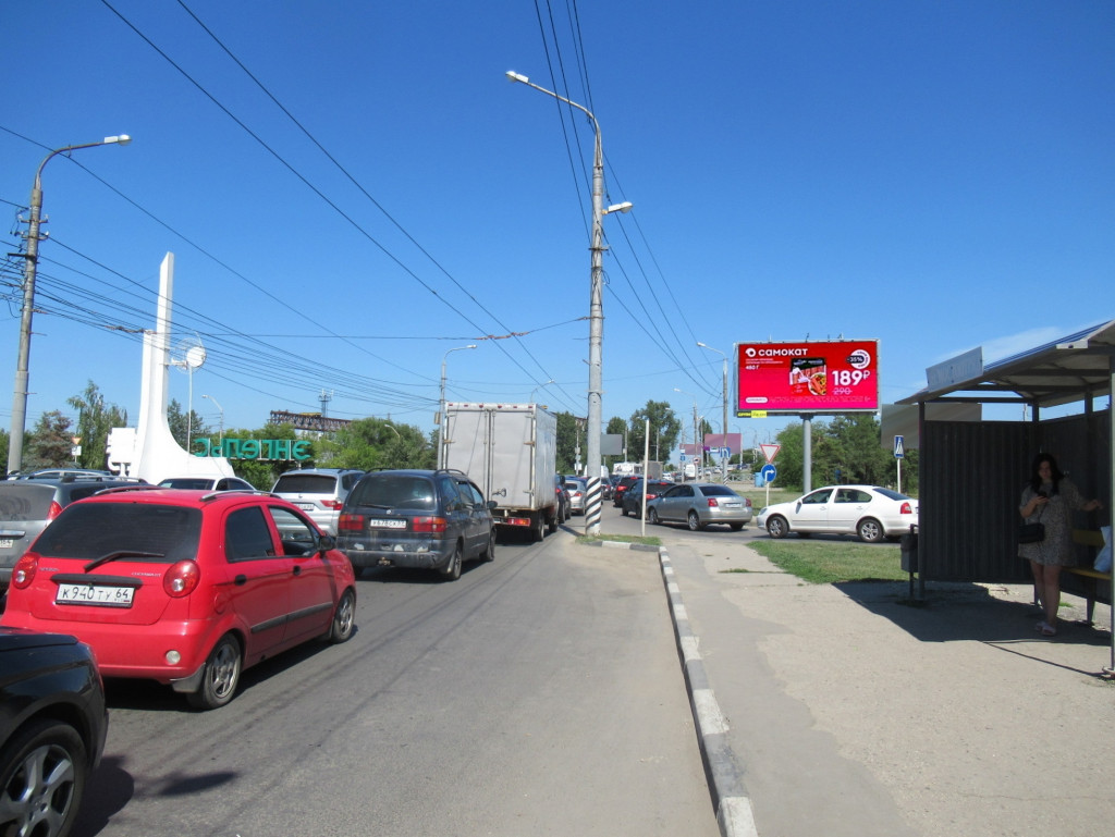 Фотография рекламного носителя, тип: Билборд 3x6, адрес: Саратовский мост, Саратов, Саратовская область, Россия. Сторона А10 №1051568