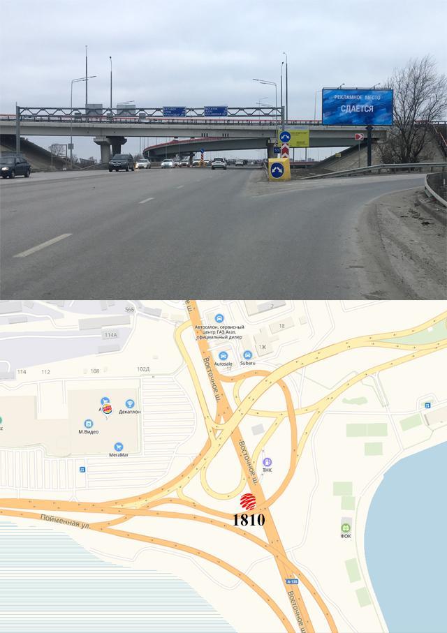 Фотография рекламного носителя, тип: Билборд 3x6, адрес: Южный пр-зд. X Пойменная ул., Ростов-на-Дону, Ростовская область, Россия. Сторона А №1326010