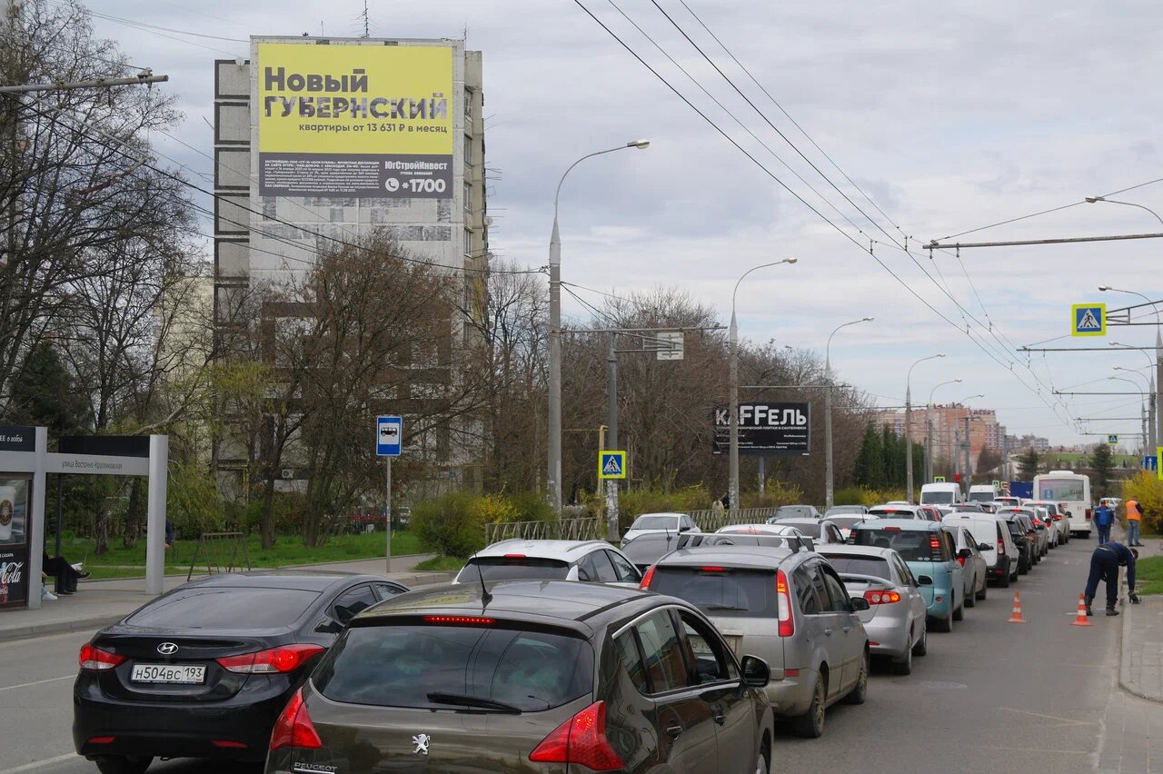 Фотография рекламного носителя, тип: Брандмауэр, адрес: Школьная ул., д.17б, Краснодар, Краснодарский край, Россия. Сторона А №1020817