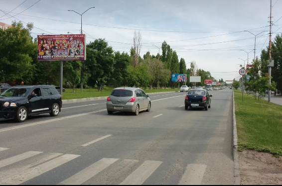 Фотография рекламного носителя, тип: Билборд 3x6, адрес: Строителей пр-т., д.60 Х Чемодурова ул., Саратов, Саратовская область, Россия. Сторона Б №554277