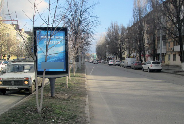 Фотография рекламного носителя, тип: Ситиформат 1.8x1.2, адрес: Ленина пр-т., д.93-95, Ростов-на-Дону, Ростовская область, Россия. Сторона А №782048