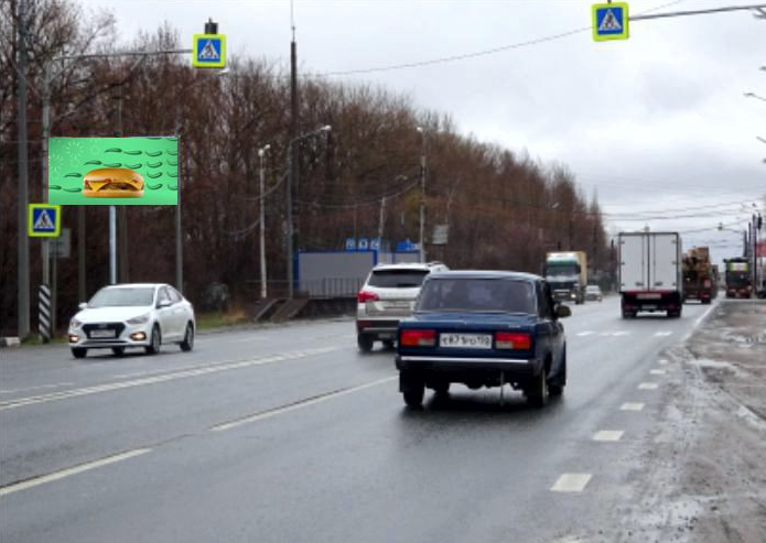 Фотография рекламного носителя, тип: Билборд 3x6, адрес: Московское ш., 120 100м от поста ДПС, Рязанская область, Россия. Сторона Б №1075612