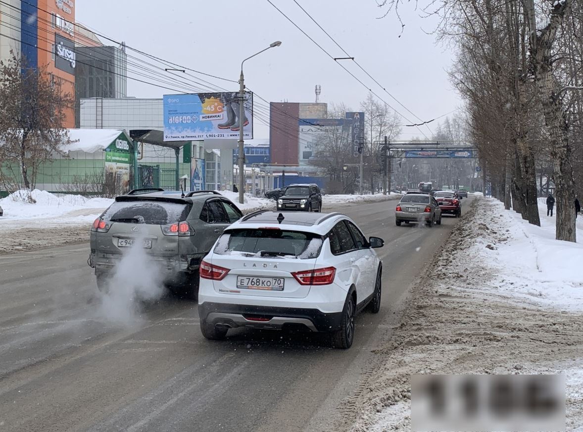 Фотография рекламного носителя, тип: Билборд 3x6, адрес: Ленина пр-т., д.217, ТЗРО, Томск, Томская область, Россия. Сторона Б №960336