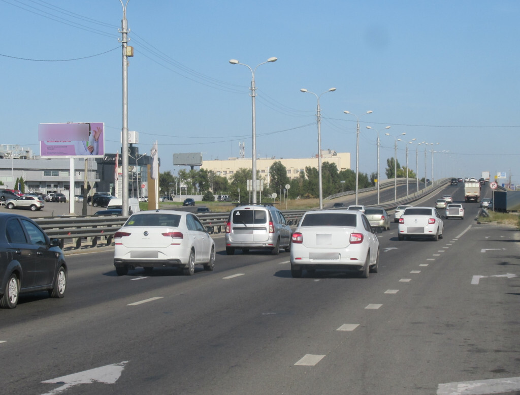 Фотография рекламного носителя, тип: Билборд 3x6, адрес: 3-я Продольная магистраль Х Землячки ул., д.11, Волгоград, Волгоградская область, Россия. Сторона Б №1000475