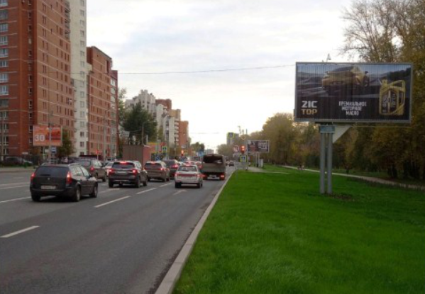 Фотография рекламного носителя, тип: Билборд 3x6, адрес: Космонавтов ш. Х Одоевского ул., Пермь, Пермский край, Россия. Сторона A1-A3 №769793