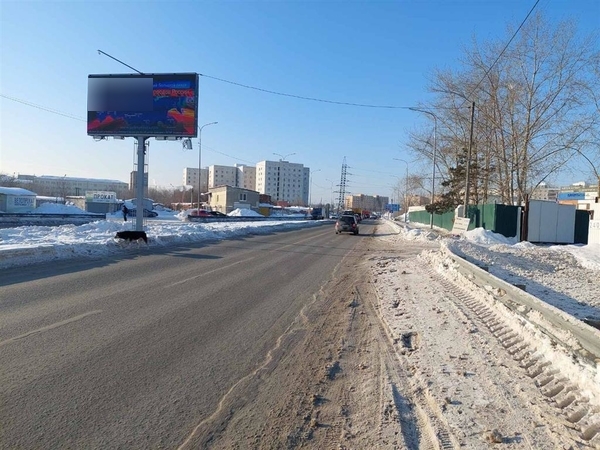 Фотография рекламного носителя, тип: Билборд 3x6, адрес: 50 лет Октября ул., д.198А, Тюмень, Тюменская область, Россия. Сторона А1 №1057259