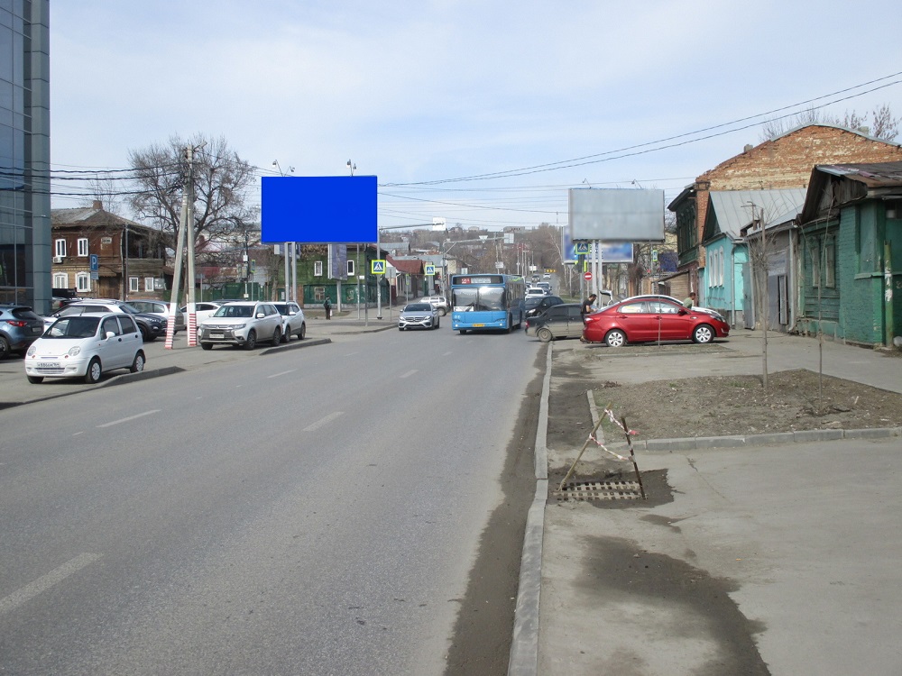 Фотография рекламного носителя, тип: Билборд 3x6, адрес: Симбирская ул. Х Соколовая ул., правый, Саратов, Саратовская область, Россия. Сторона Б №1047750