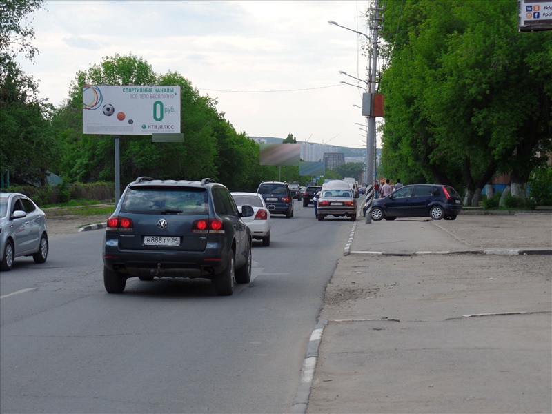 Фотография рекламного носителя, тип: Билборд 3x6, адрес: Навашина ул., д.12, Саратов, Саратовская область, Россия. Сторона Б №819295